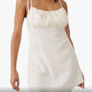 White cami dress